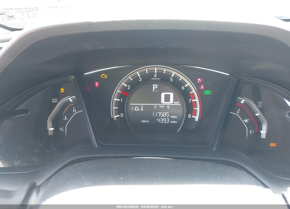 2018 HONDA CIVIC VIN: SHHFK7H23JU401689