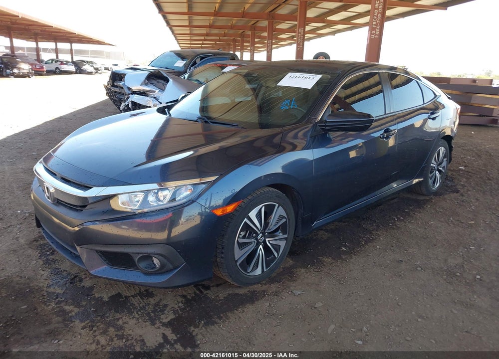 2018 HONDA CIVIC EX-L VIN: JHMFC1F8XJX033602