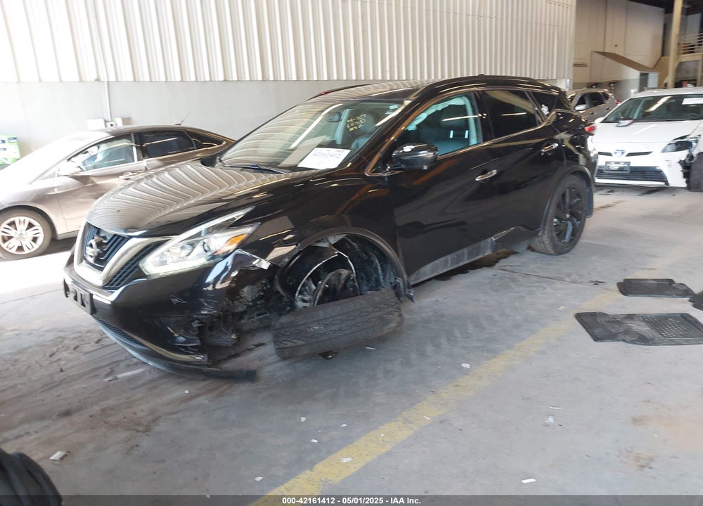 2017 NISSAN MURANO PLATINUM VIN: 5N1AZ2MHXHN187134