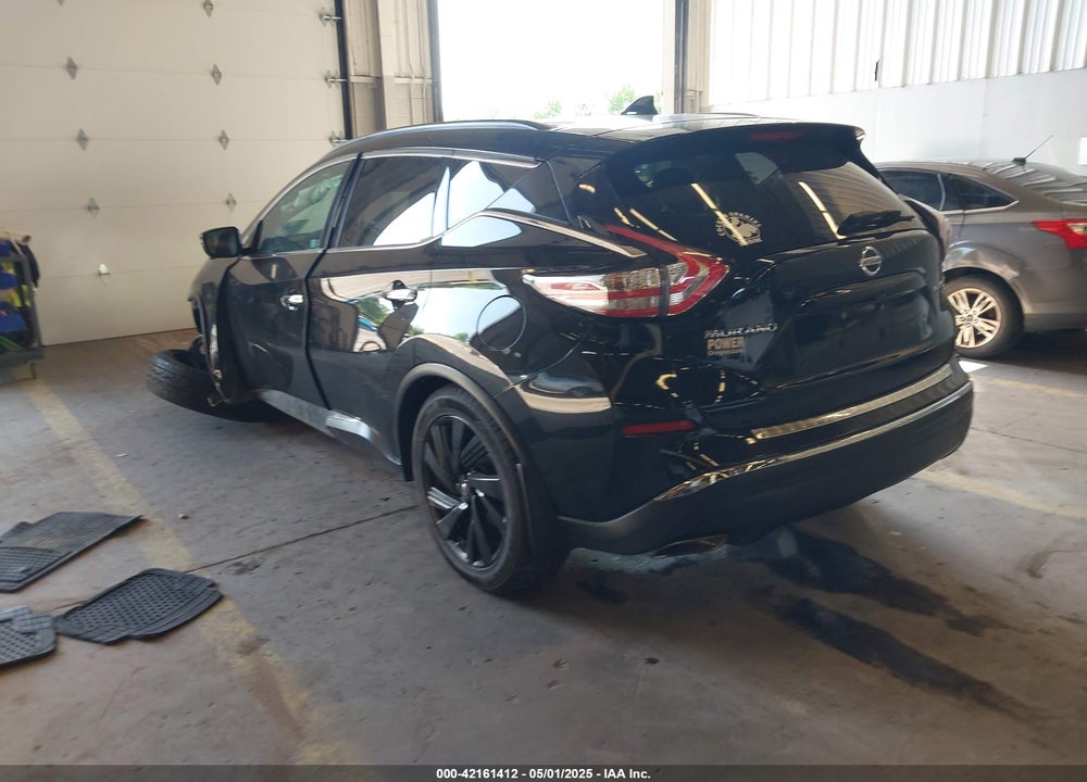 2017 NISSAN MURANO PLATINUM VIN: 5N1AZ2MHXHN187134