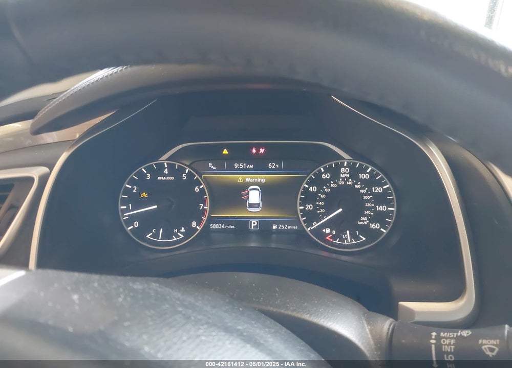 2017 NISSAN MURANO PLATINUM VIN: 5N1AZ2MHXHN187134