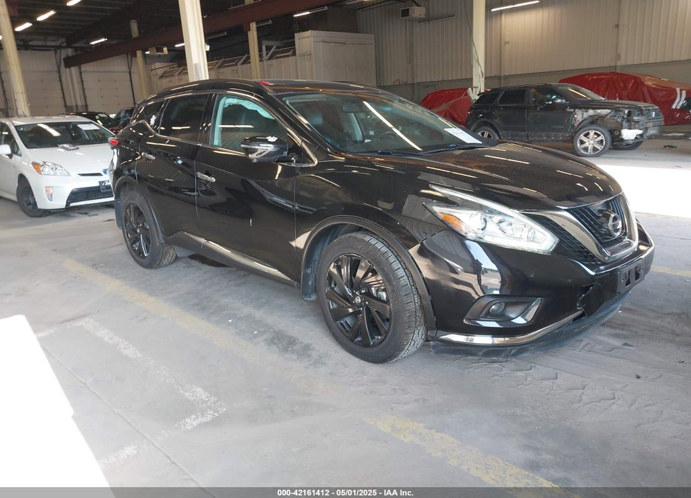 2017 NISSAN MURANO PLATINUM VIN: 5N1AZ2MHXHN187134