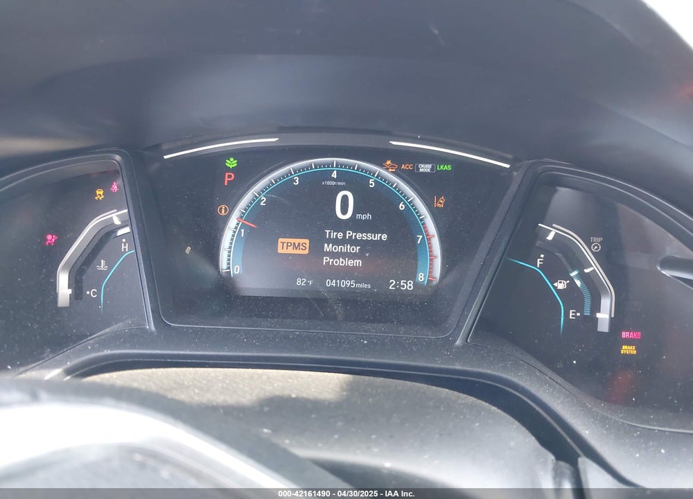 2019 HONDA CIVIC VIN: 2HGFC2F62KH589741
