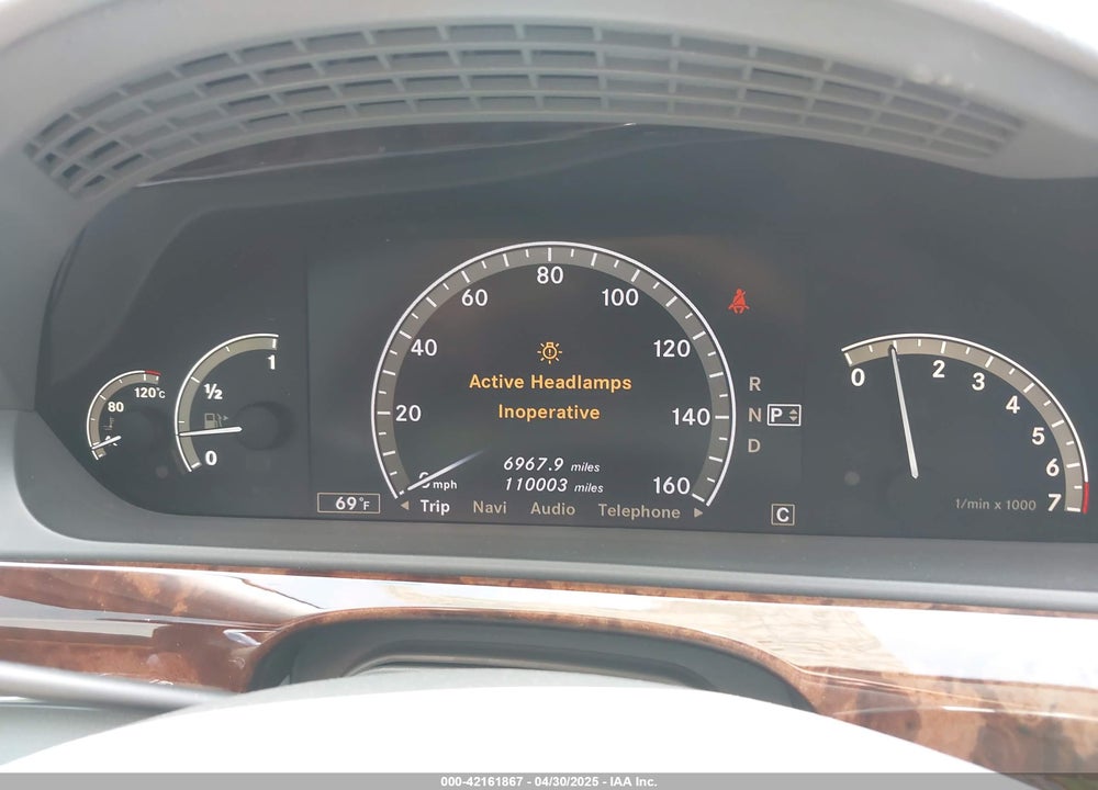 2008 MERCEDES-BENZ S 550 VIN: WDDNG71X68A213598