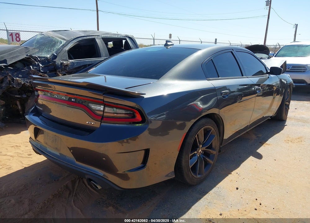 2019 DODGE CHARGER GT RWD VIN: 2C3CDXHG7KH597761