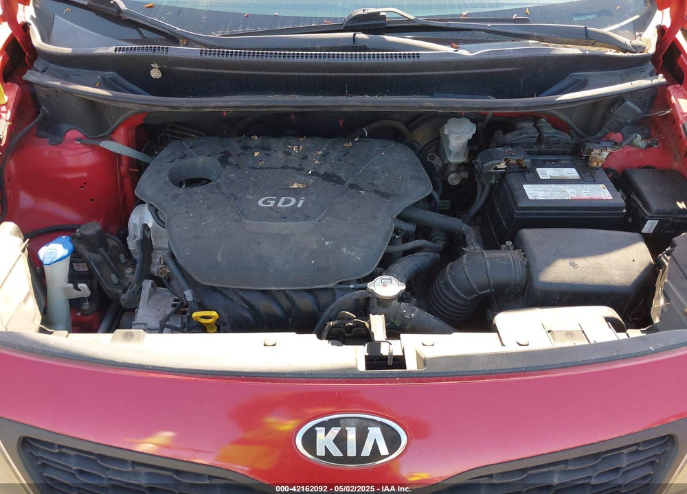 2013 KIA RIO LX VIN: KNADM4A37D6186660