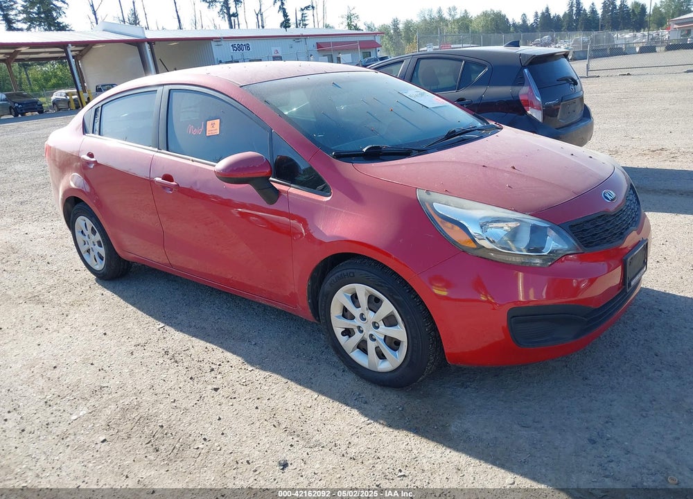 2013 KIA RIO LX VIN: KNADM4A37D6186660