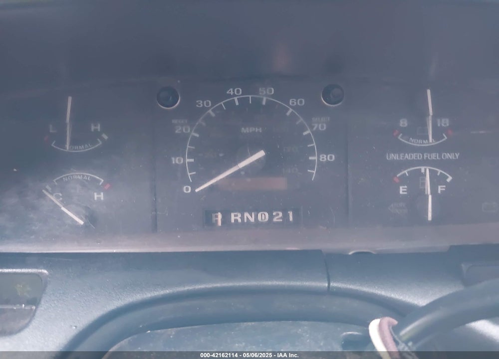 1995 FORD F150 VIN: 1FTEX15N5SKA99806