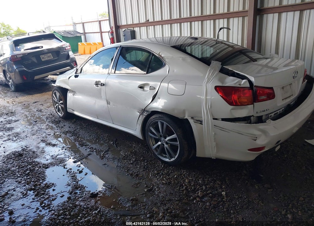 2008 LEXUS IS250 VIN: JTHBK262185067856