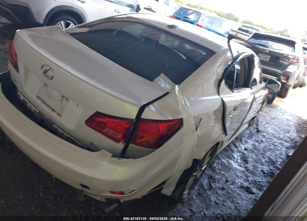 2008 LEXUS IS250 VIN: JTHBK262185067856