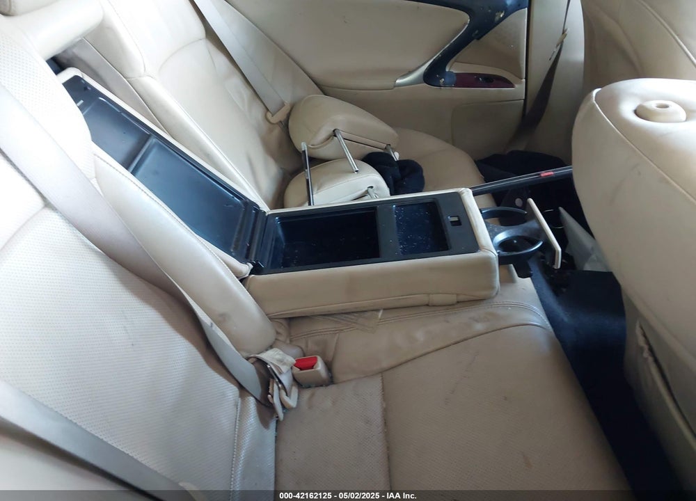 2008 LEXUS IS250 VIN: JTHBK262185067856