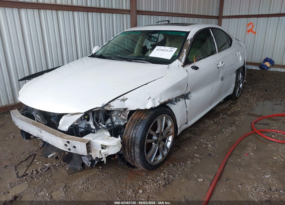2008 LEXUS IS250 VIN: JTHBK262185067856