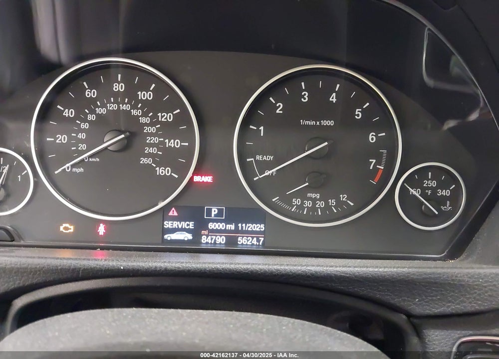 2014 BMW 328I VIN: WBA3B5C55EP539320
