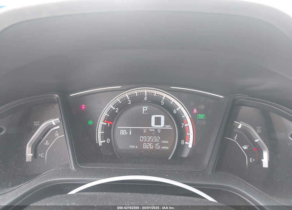 2017 HONDA CIVIC VIN: 19XFC2F52HE007907