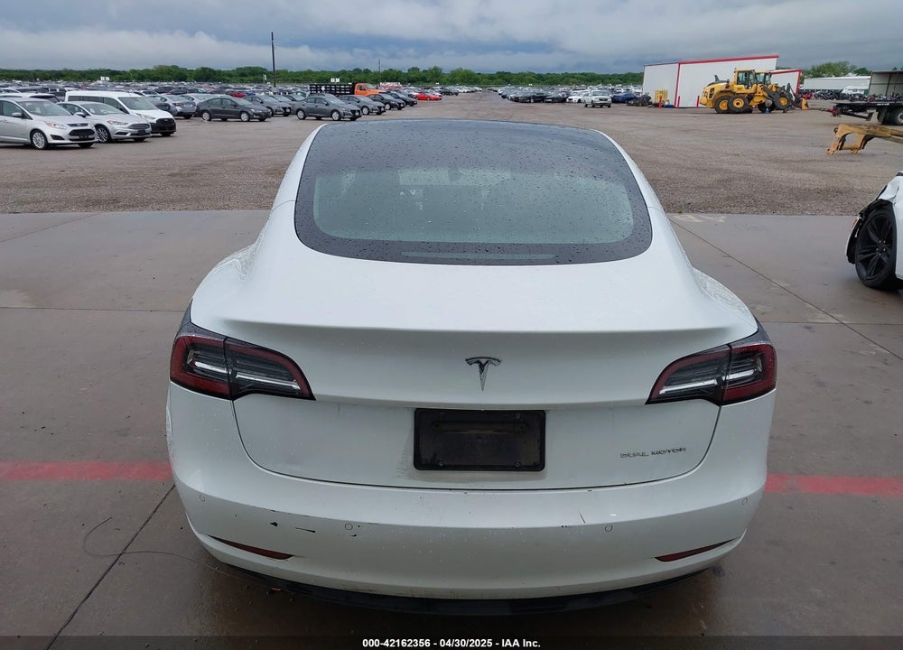 2020 TESLA MODEL 3 LONG RANGE DUAL MOTOR ALL-WHEEL DRIVE VIN: 5YJ3E1EB2LF638612