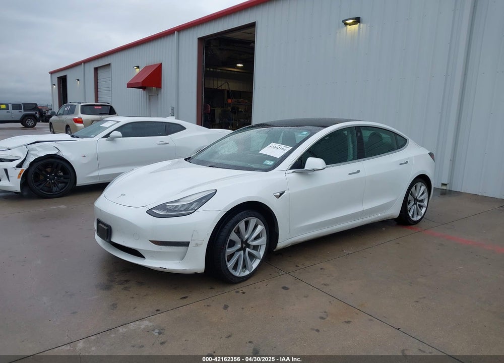 2020 TESLA MODEL 3 LONG RANGE DUAL MOTOR ALL-WHEEL DRIVE VIN: 5YJ3E1EB2LF638612