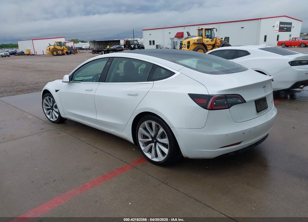 2020 TESLA MODEL 3 LONG RANGE DUAL MOTOR ALL-WHEEL DRIVE VIN: 5YJ3E1EB2LF638612