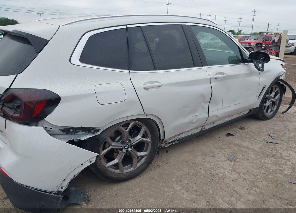 2022 BMW X3 SDRIVE30I VIN: 5UX43DP02N9N03908
