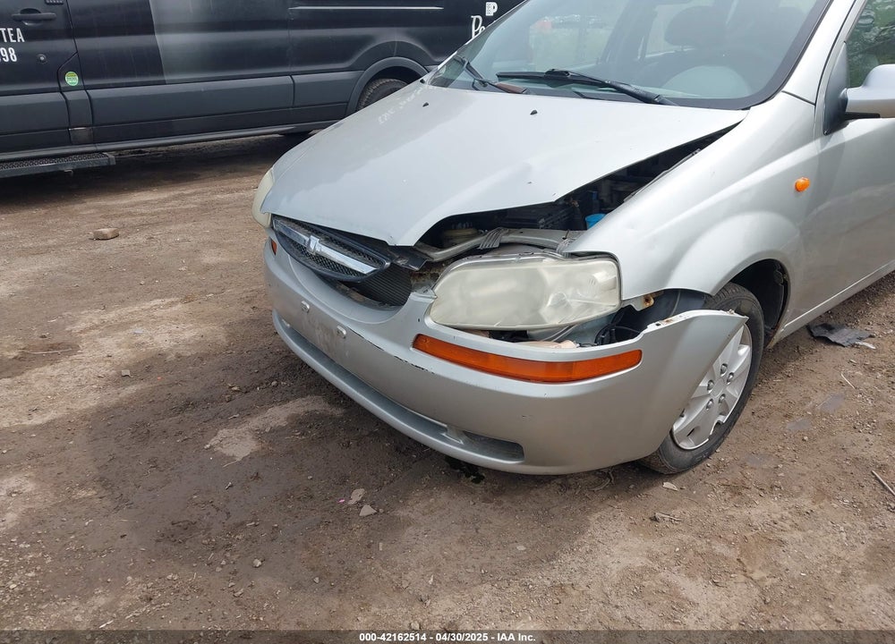 2004 CHEVROLET AVEO VIN: KL1TD62634B257192