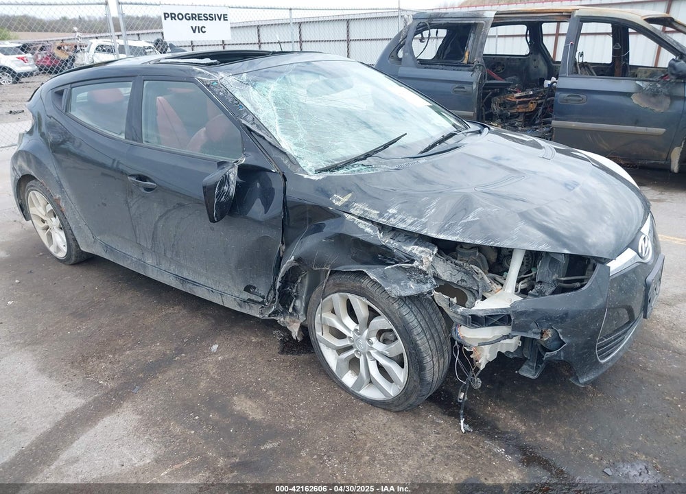 2013 HYUNDAI VELOSTER VIN: KMHTC6ADXDU161796