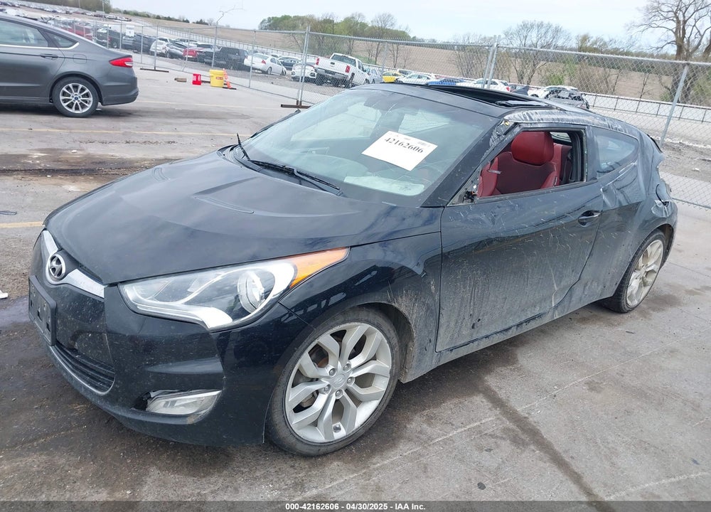 2013 HYUNDAI VELOSTER VIN: KMHTC6ADXDU161796