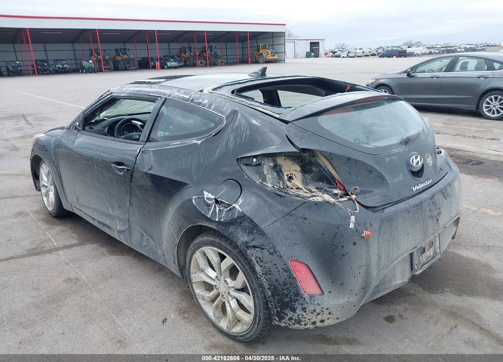 2013 HYUNDAI VELOSTER VIN: KMHTC6ADXDU161796