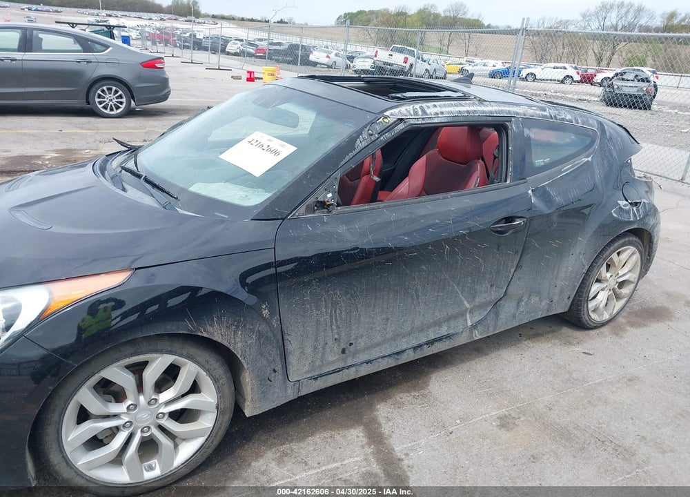 2013 HYUNDAI VELOSTER VIN: KMHTC6ADXDU161796