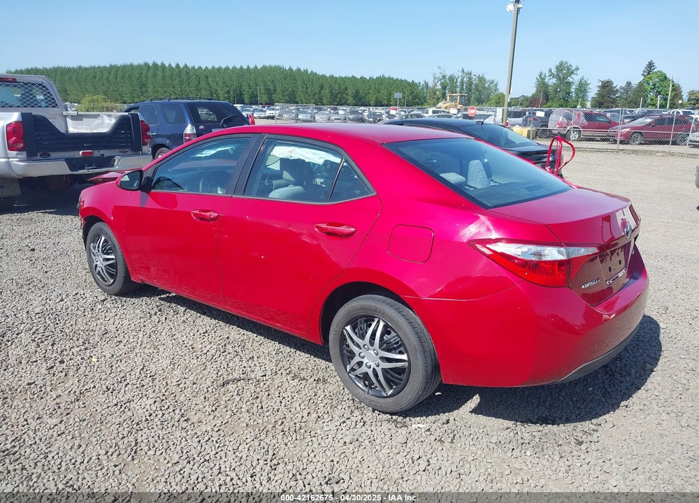 2015 TOYOTA COROLLA VIN: 2T1BURHE9FC329909
