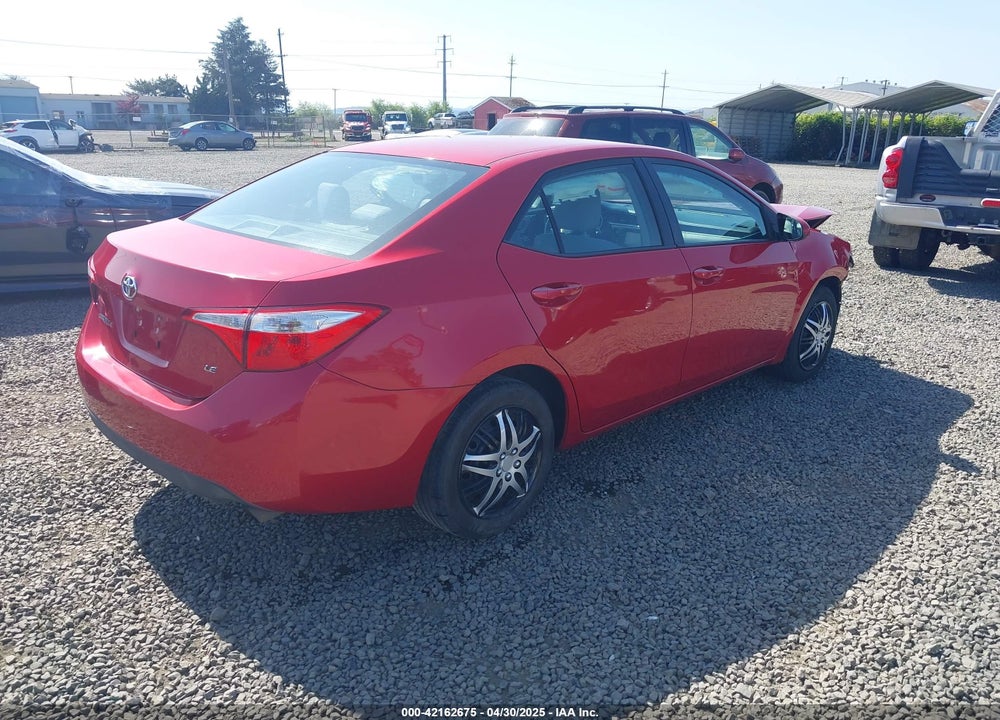 2015 TOYOTA COROLLA VIN: 2T1BURHE9FC329909