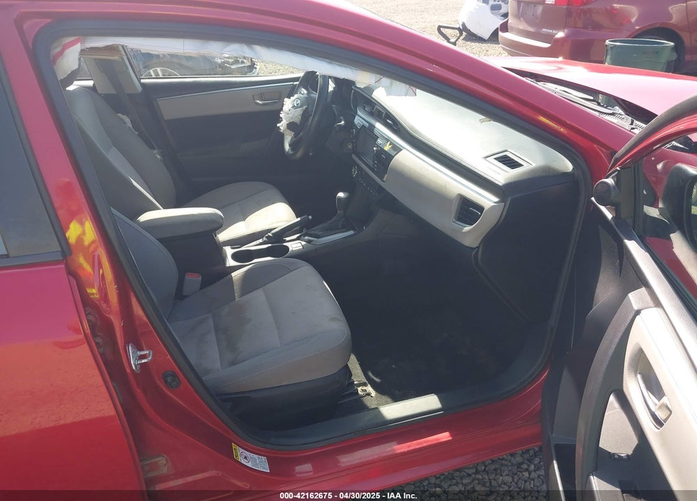 2015 TOYOTA COROLLA VIN: 2T1BURHE9FC329909