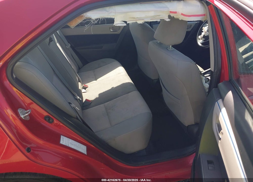2015 TOYOTA COROLLA VIN: 2T1BURHE9FC329909