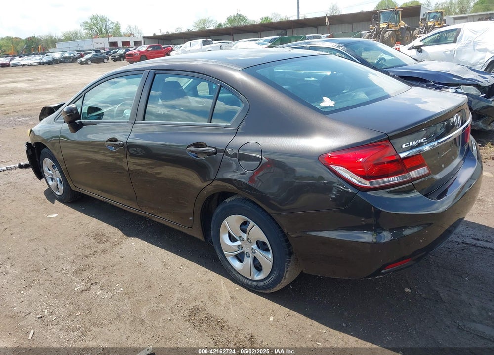 2014 HONDA CIVIC LX VIN: 2HGFB2F57EH544194