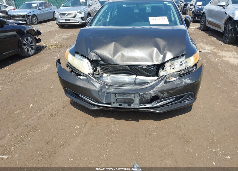 2014 HONDA CIVIC LX VIN: 2HGFB2F57EH544194