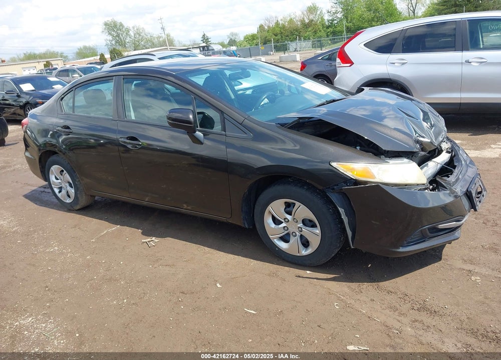 2014 HONDA CIVIC LX VIN: 2HGFB2F57EH544194