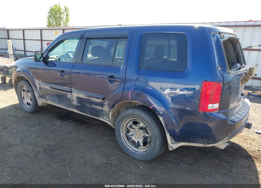 2013 HONDA PILOT VIN: 5FNYF4H50DB031345
