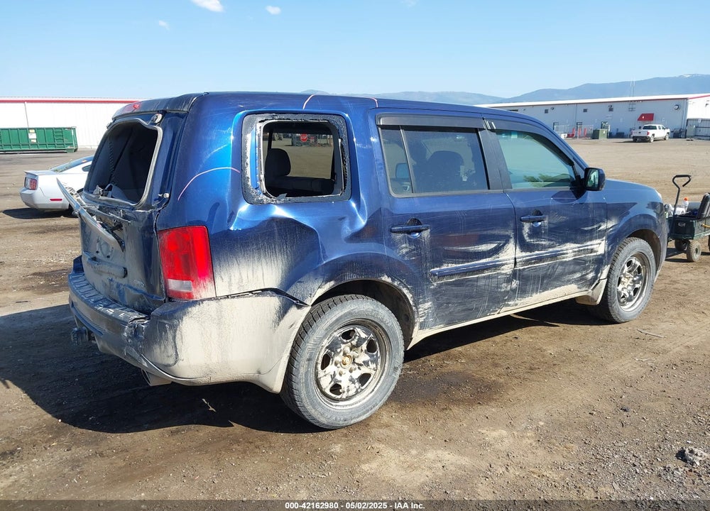 2013 HONDA PILOT VIN: 5FNYF4H50DB031345