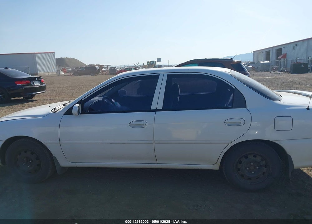 2001 KIA SEPHIA LS VIN: KNAFB121215087076
