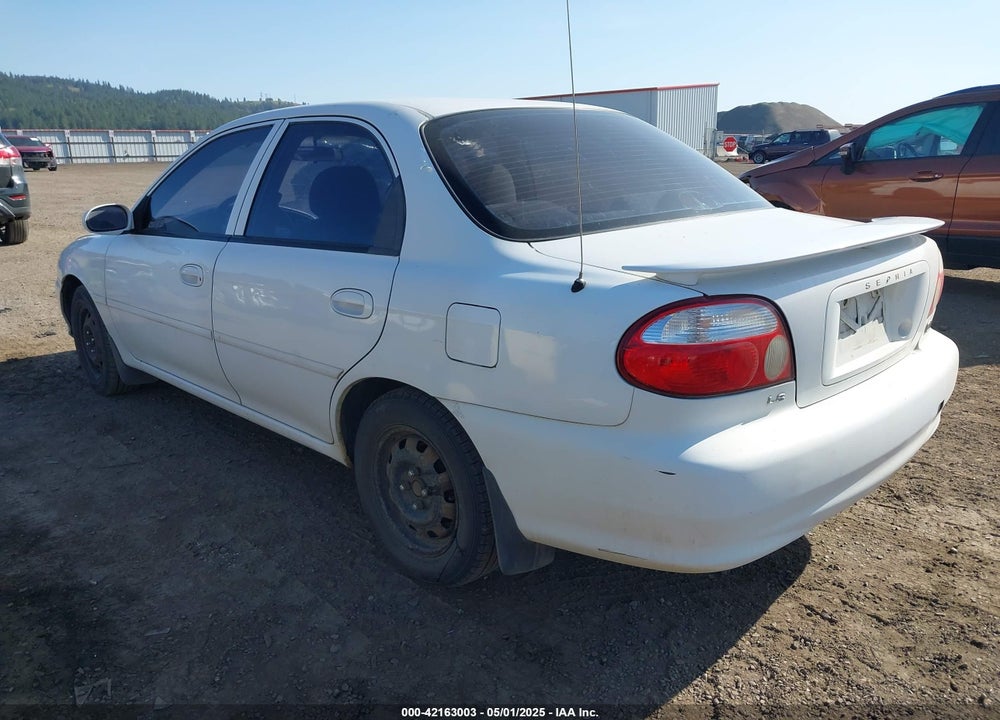 2001 KIA SEPHIA LS VIN: KNAFB121215087076