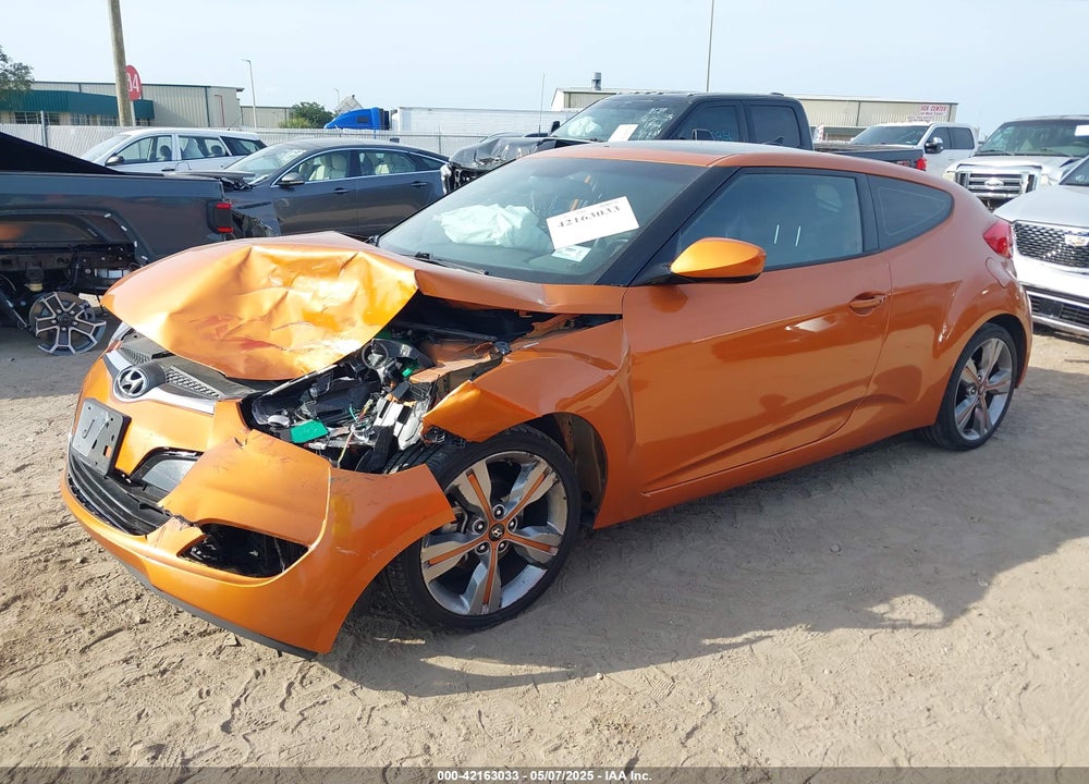 2016 HYUNDAI VELOSTER VIN: KMHTC6AD4GU302320
