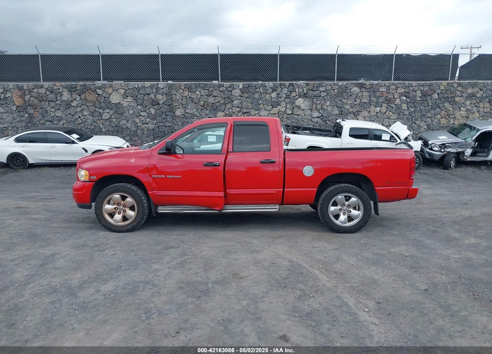2004 DODGE RAM 1500 SLT/LARAMIE VIN: 1D7HU18D84S625492