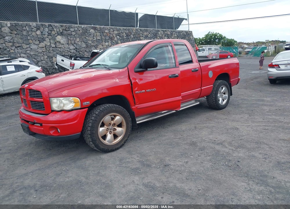 2004 DODGE RAM 1500 SLT/LARAMIE VIN: 1D7HU18D84S625492