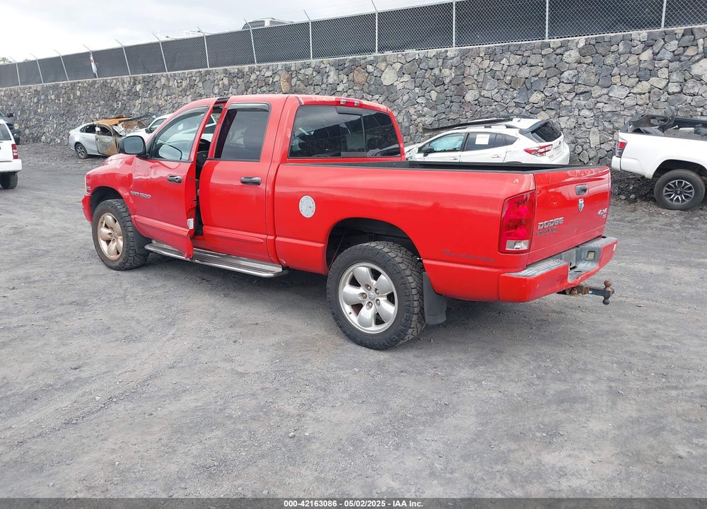 2004 DODGE RAM 1500 SLT/LARAMIE VIN: 1D7HU18D84S625492