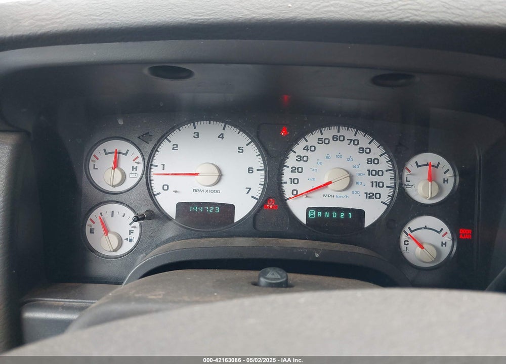 2004 DODGE RAM 1500 SLT/LARAMIE VIN: 1D7HU18D84S625492