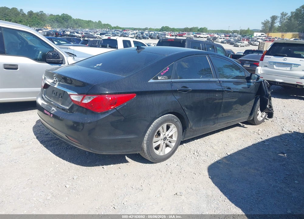 2013 HYUNDAI SONATA GLS VIN: 5NPEB4AC7DH622586