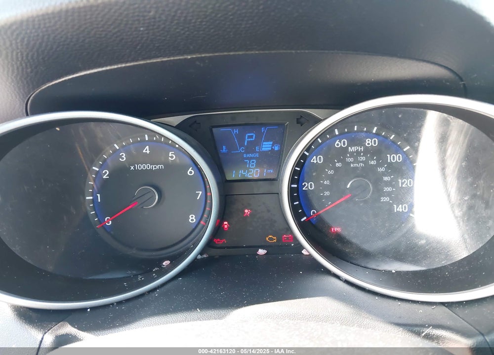 2012 HYUNDAI TUCSON LIMITED VIN: KM8JU3AC7CU530204