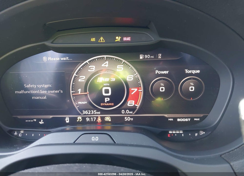 2019 AUDI RS3 VIN: WUABWGFF4KA906650