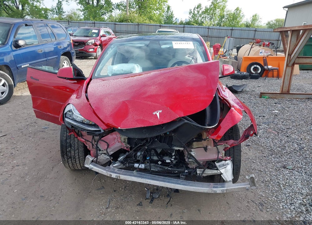 2021 TESLA MODEL Y LONG RANGE DUAL MOTOR ALL-WHEEL DRIVE VIN: 5YJYGDEE3MF173321