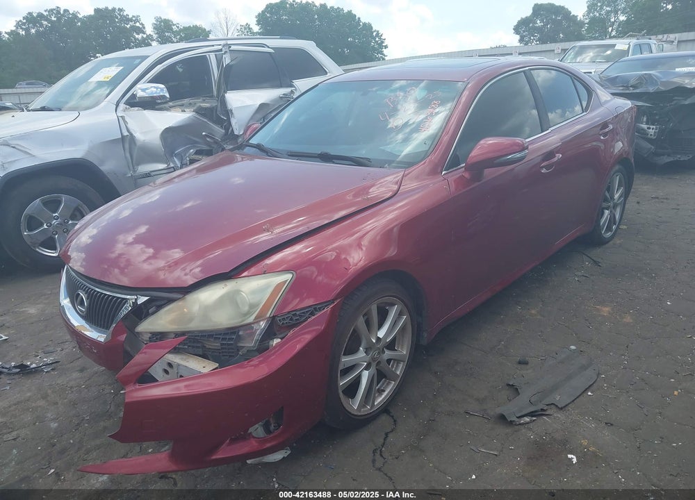 2010 LEXUS IS VIN: JTHBF5C23A2094641