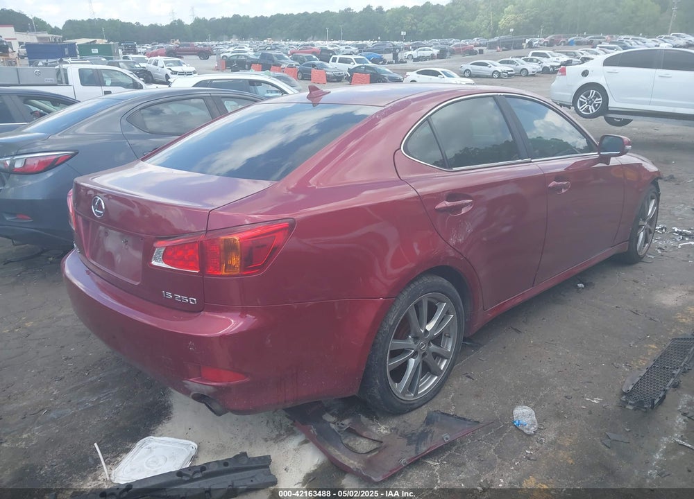 2010 LEXUS IS VIN: JTHBF5C23A2094641