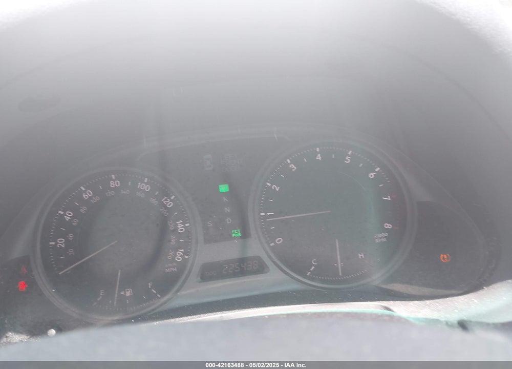 2010 LEXUS IS VIN: JTHBF5C23A2094641